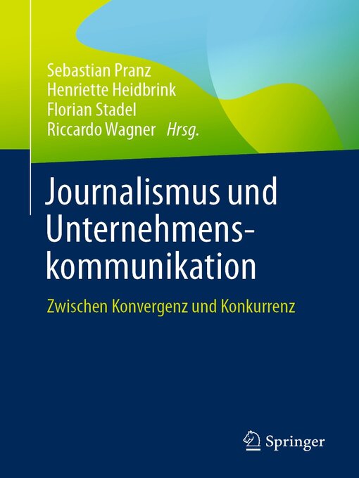 Title details for Journalismus und Unternehmenskommunikation by Sebastian Pranz - Available